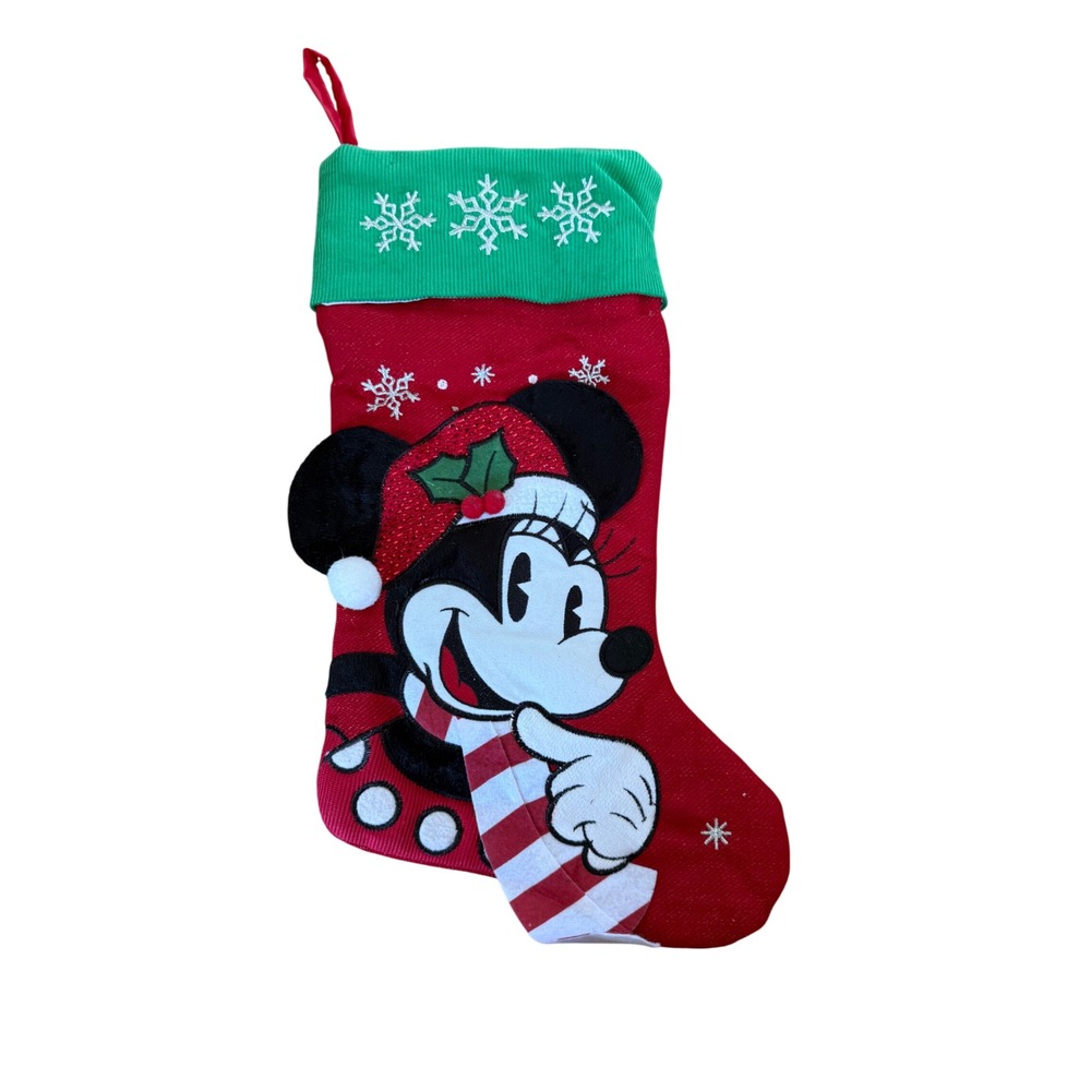 Disney Prima Creations Inc. Minnie Mouse stocking Christmas‎ Holiday